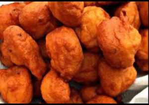 Picture of akara (bean cake)